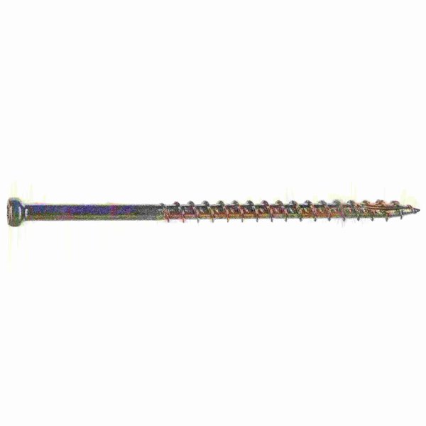 Saberdrive Deck Screw, #8 x 3 in, Steel, Trim Head, Torx Drive, 465 PK 09335